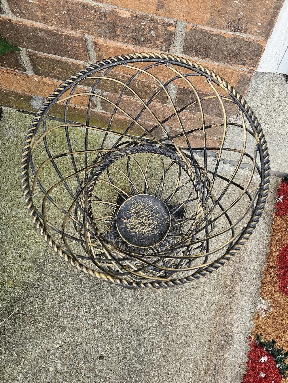 Southern Living at Home French Iron Garden Urn Floor Vintage Planter 14